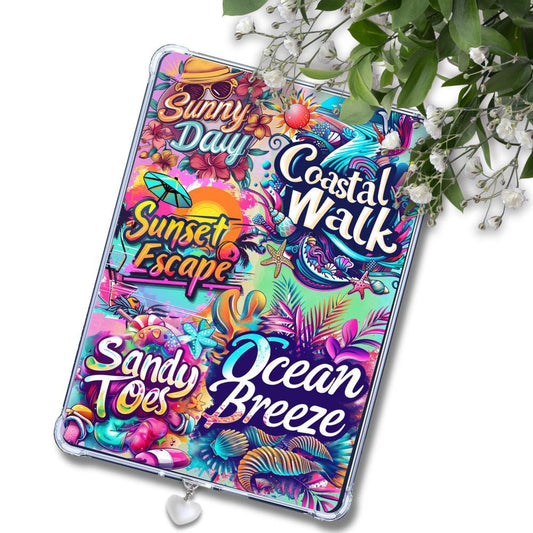 Summer or Travel Insert: Kindle or eReader Decor for Book Lovers