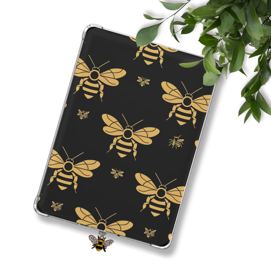 Bumble Bees Kindle Insert for Clear Case | Bookish Accessories