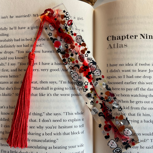 Camp Slasher Lake Resin Bookmark | Bookish Accessories