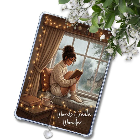Latina Girl Words Create Wonders Insert: Kindle or eReader Decor for Book Lovers