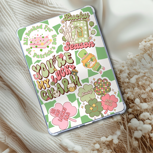 Lucky Reader Sticker Look Insert for Clear Case | Bookish Accessories