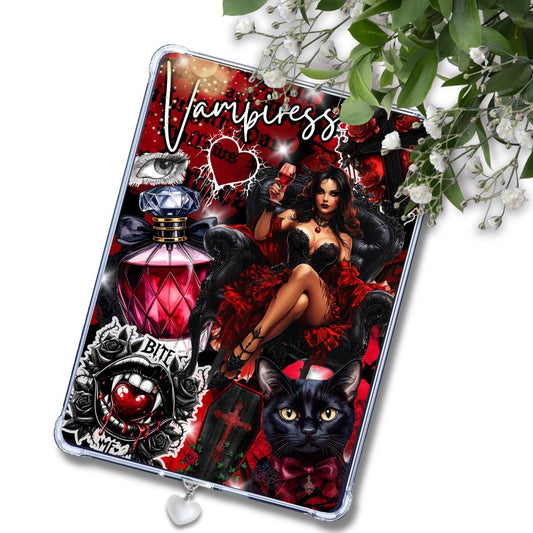 Vampiress Insert: Kindle or eReader Dark Romance, Vampire Romance Decor for Book Lovers