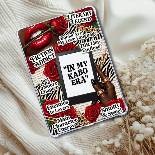 Sexy Roses Kabo Era Melanin Girl: Kindle or eReader Decor for Book Lovers