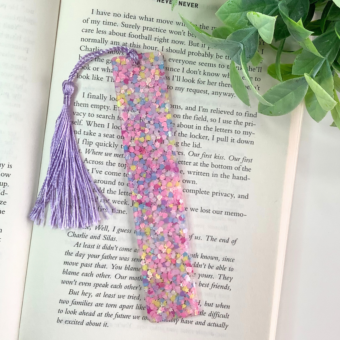 Pixie Dust Resin Bookmark