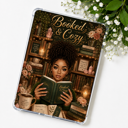 Latina Booked & Cozy Kindle Insert eReader Case Decor | Accessories for Book Lovers