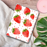 Strawberry Shimmery Holographic Insert for Clear Case | Bookish Accessories