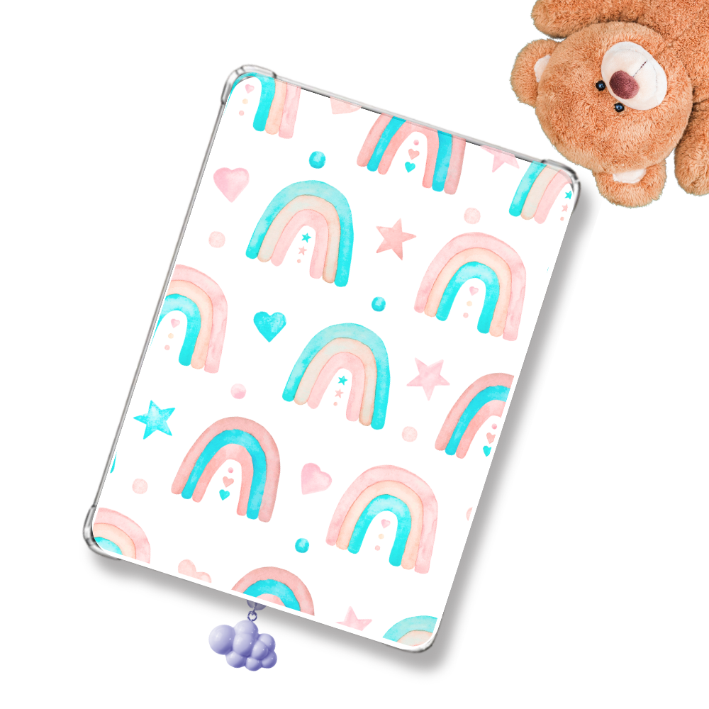 Kids Sticker Look Kindle Insert for Clear Case | Bookish Accessories