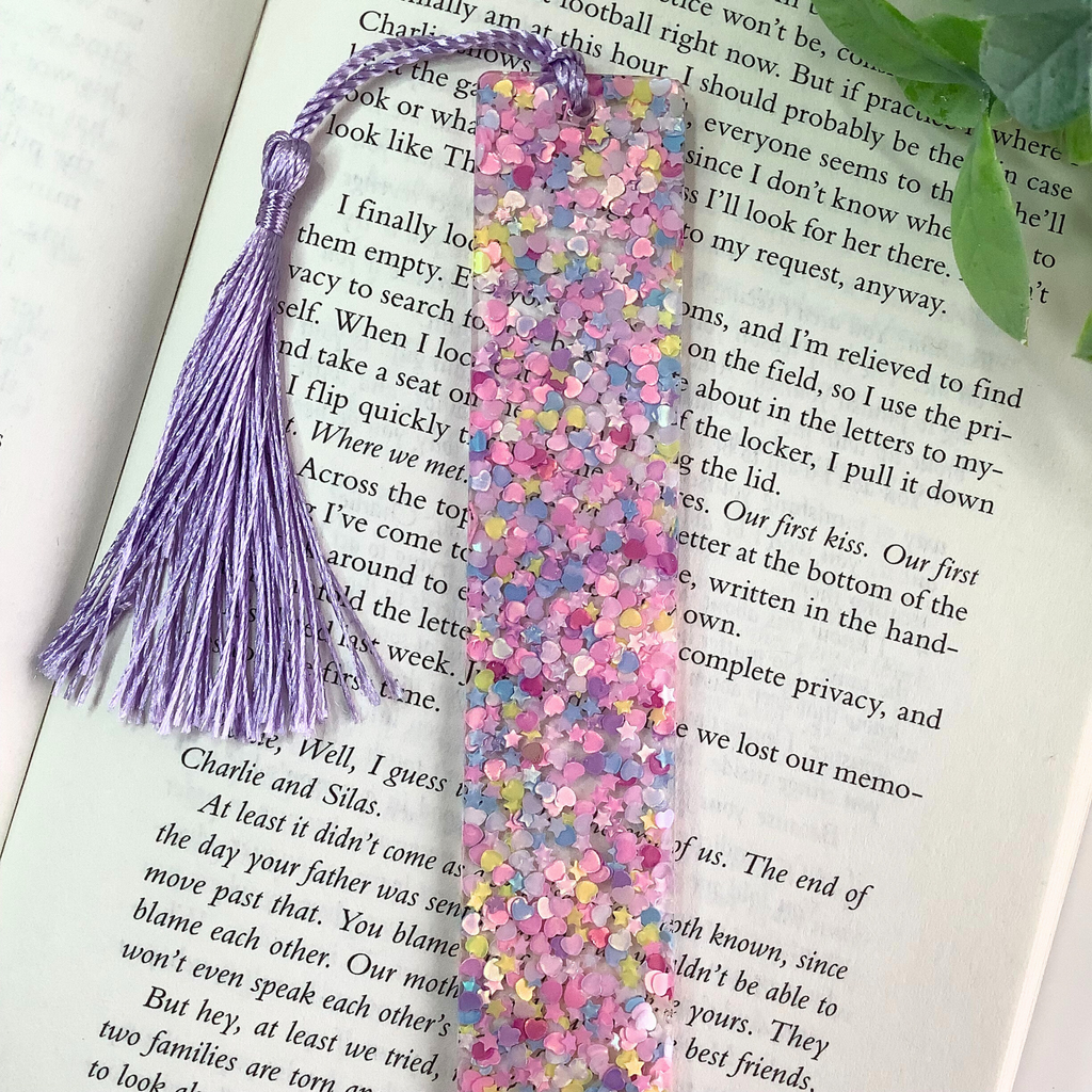 Pixie Dust Resin Bookmark