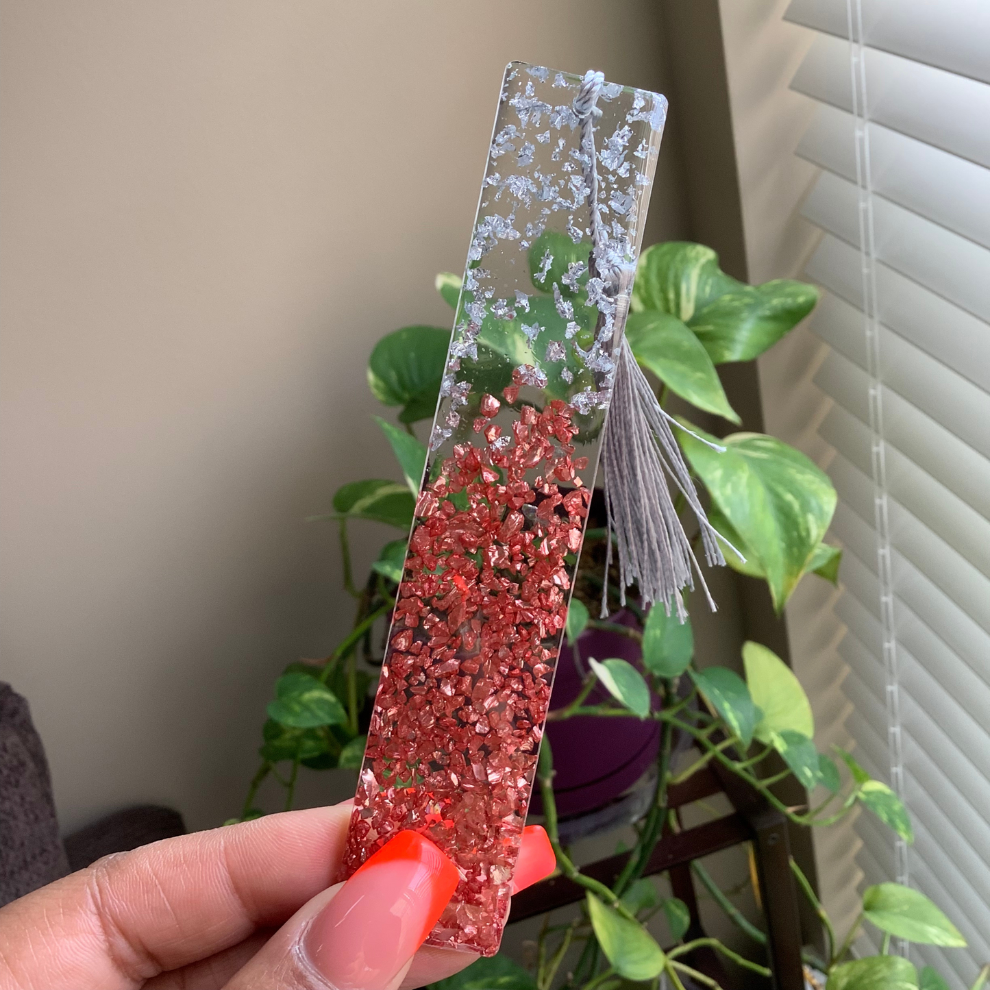 NEW COLORS! Gravel Resin Bookmarks