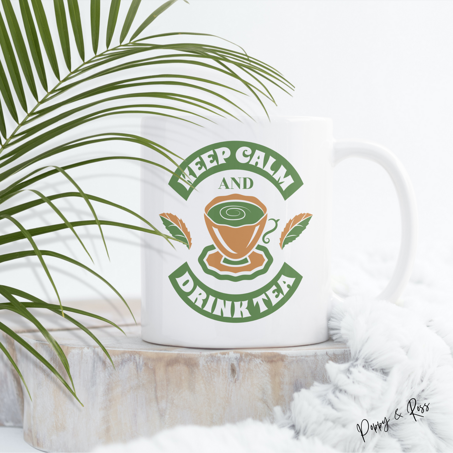 Keep Calm Tea Mug 15 Oz