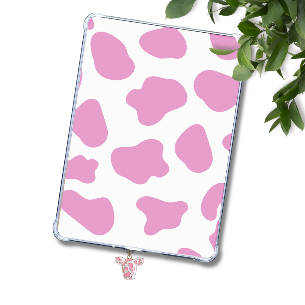 Cow Print Kindle Insert for Clear Case | Bookish Accessories