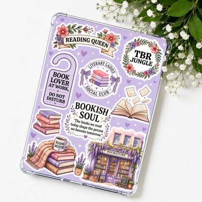 Reading Queen Kindle Insert eReader Case Decor | Accessories for Book Lovers