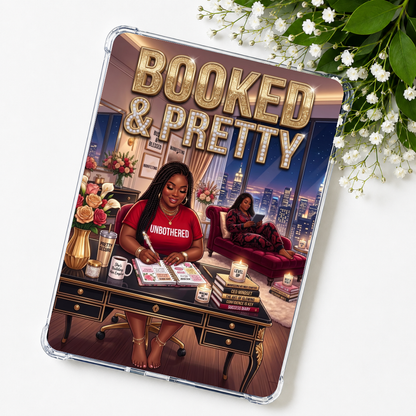 Plus Size Red Booked & Blessed Kindle Insert eReader Case Decor | Accessories for Book Lovers