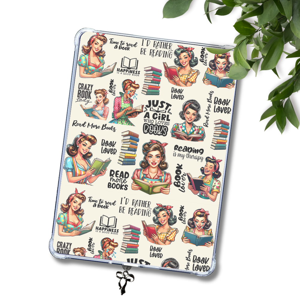 Bookish Themed Kindle Insert for Clear Case | Bookish Accessories
