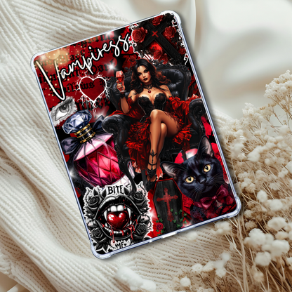 Vampiress Dark Vampire Romance Insert for Clear Case | Bookish Accessories