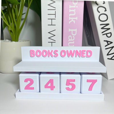 Book Counter – For the Books You Treasure, Tackle, and Totally Forgot You Owned