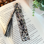 Black Abyss Resin Bookmark - Galaxy | Bookish Accessories