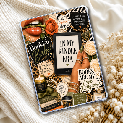 Rust & Olive Luxe Kindle Insert eReader Case Decor | Accessories for Book Lovers (Copy)