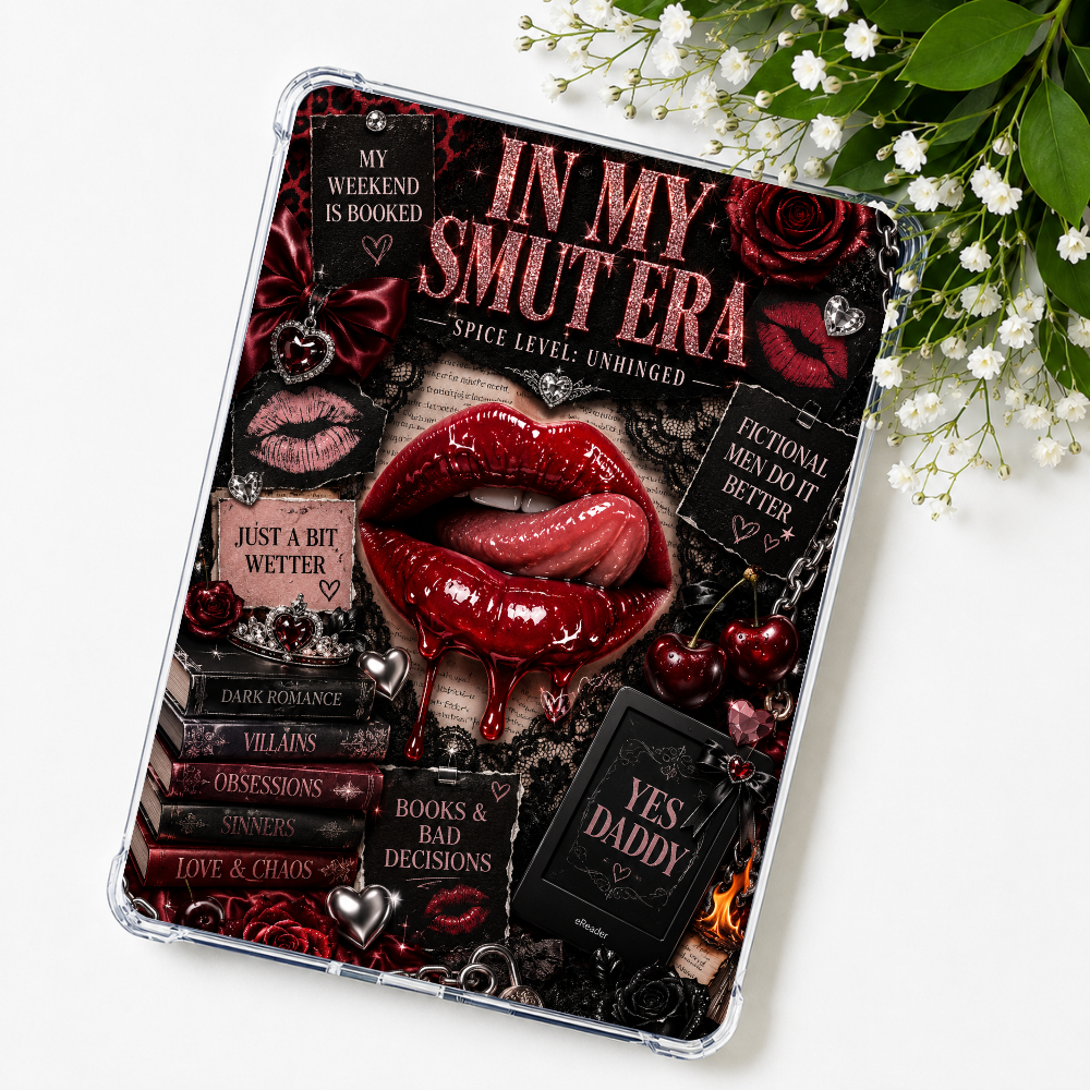 Just a Bit Wetter Smut Kindle Insert eReader Case Decor | Accessories for Book Lovers