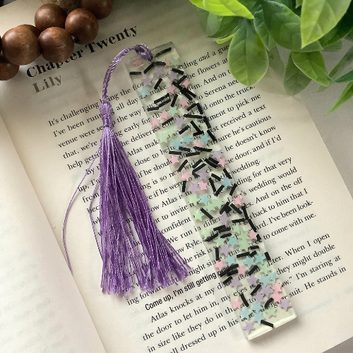 Unicorn Party Resin Bookmarks