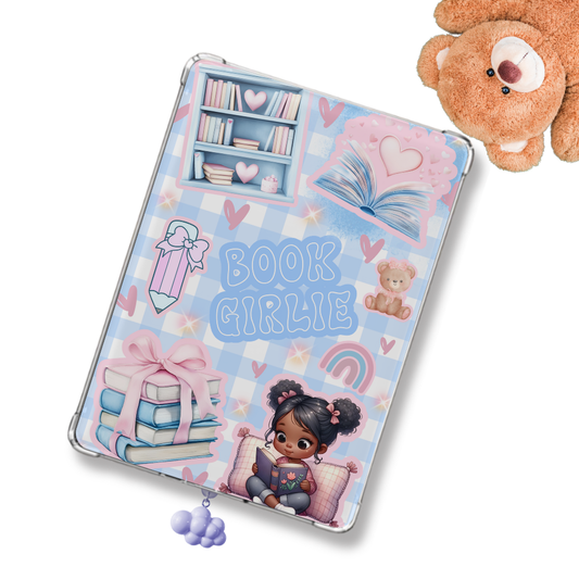 Kids Sticker Look Kindle Insert for Clear Case | Bookish Accessories
