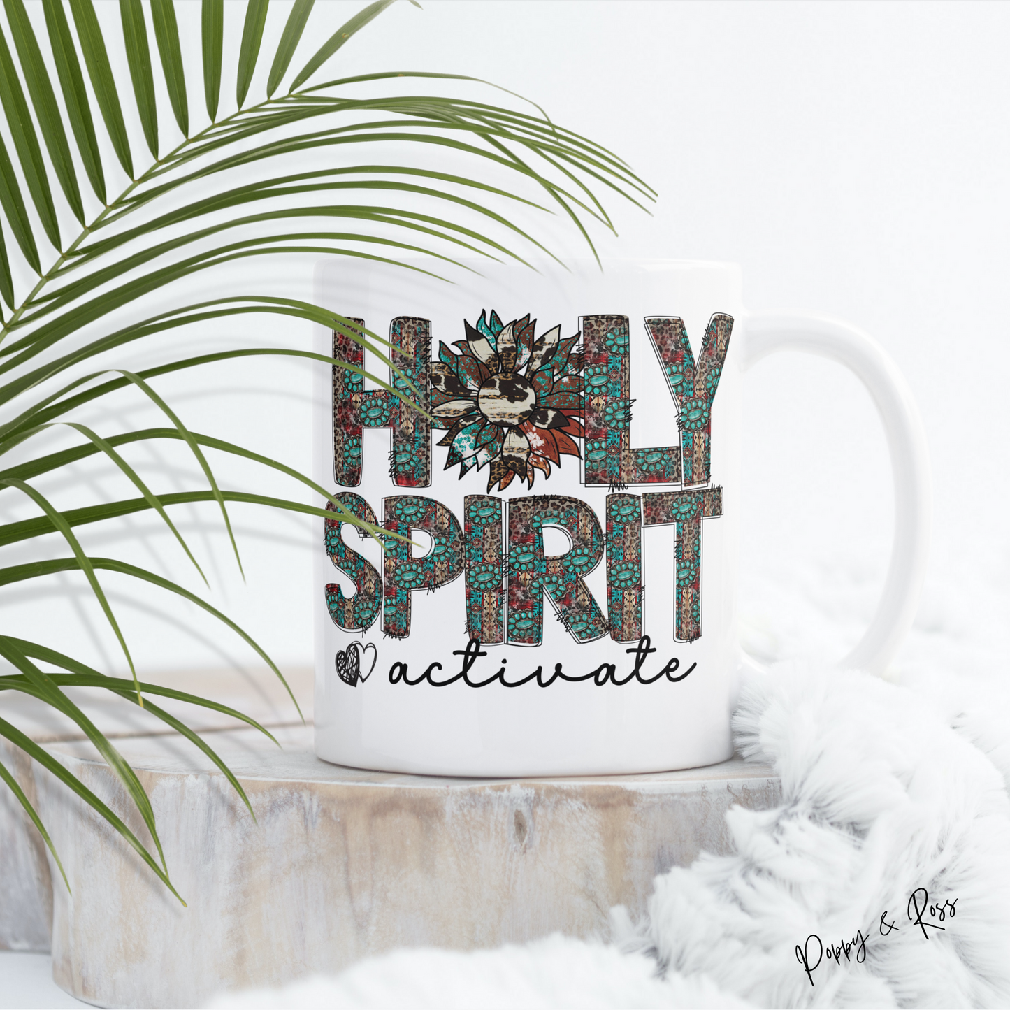 Holy Spirit Activate Coffee Mug 15 Oz