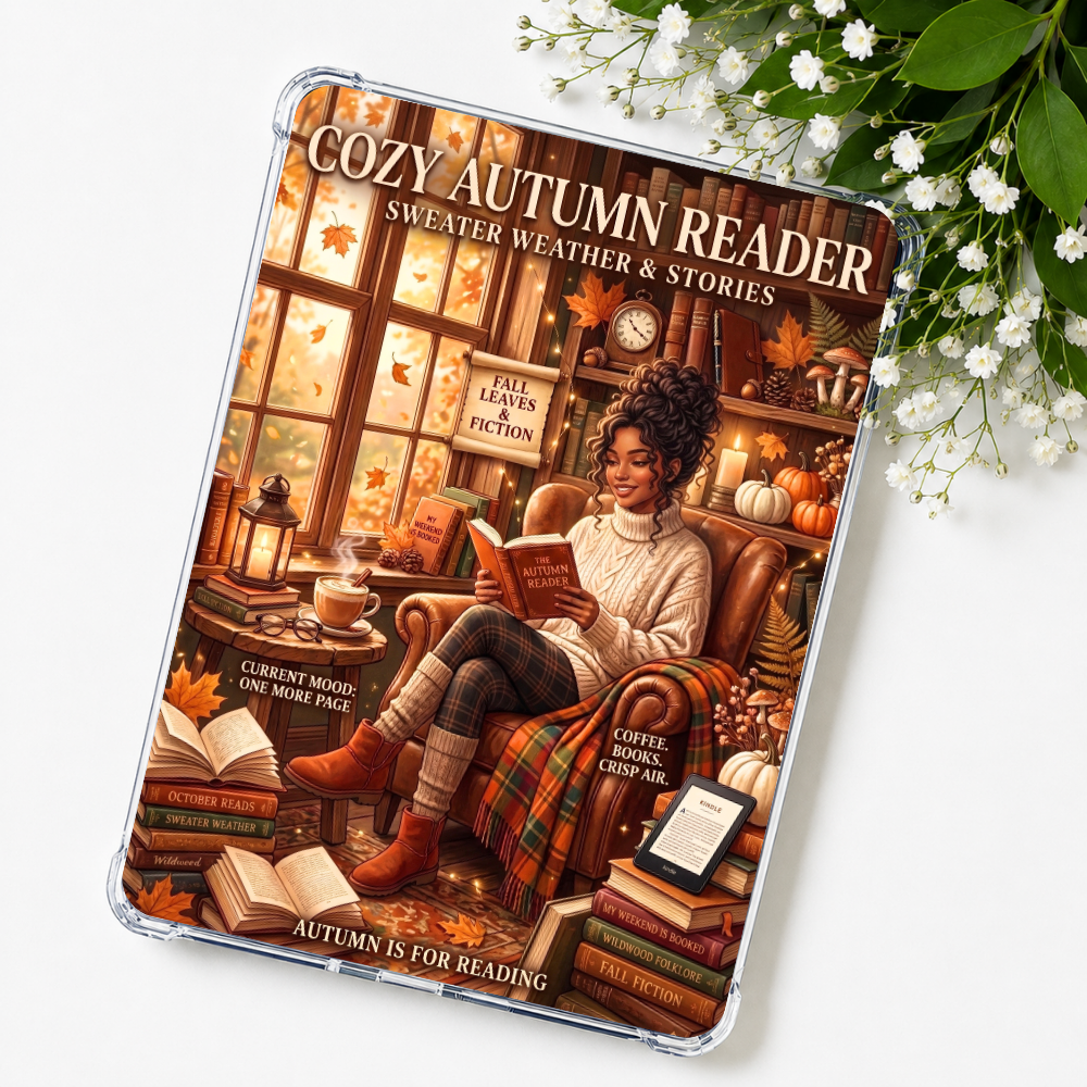 Latina Fall Reader Kindle Insert eReader Case Decor | Accessories for Book Lovers