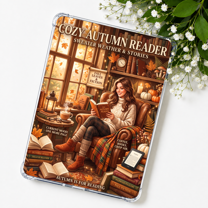 Fall Reader Kindle Insert eReader Case Decor | Accessories for Book Lovers