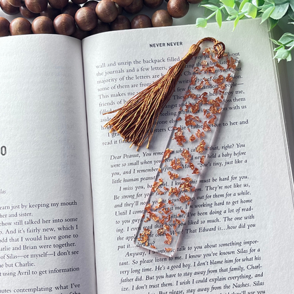 Metallic Flake Sparkle Resin Bookmark - Three Colors