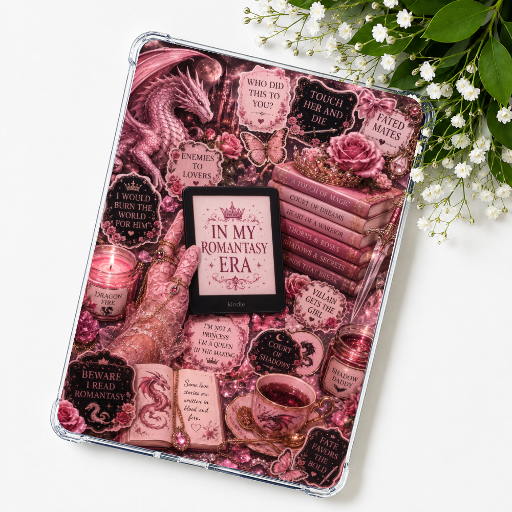 Queen of Dragons Kindle Insert or eReader Case Decor | Accessories for Book Lovers