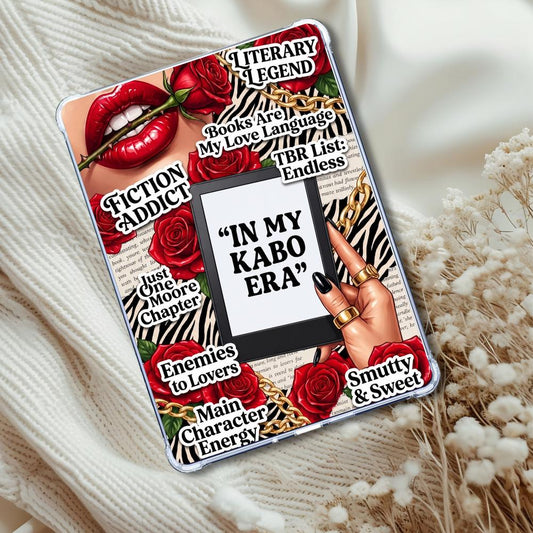 Sexy Roses Kabo Era Caucasian Girl: Kindle or eReader Decor for Book Lovers