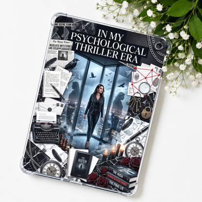 Psychological Thriller Kindle Insert eReader Case Decor | Accessories for Book Lovers