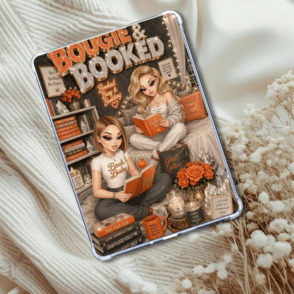 Booked and Bougie Urban Caucasian Girl: Kindle or eReader Decor for Book Lovers