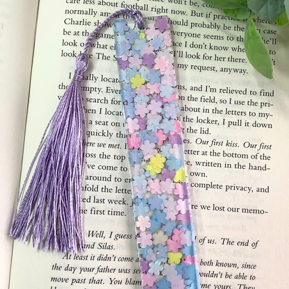 Petal Perfect Resin Bookmark