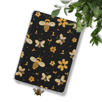 Shimmery & Holographic Bumble Bees Kindle Insert for Clear Case | Bookish Accessories