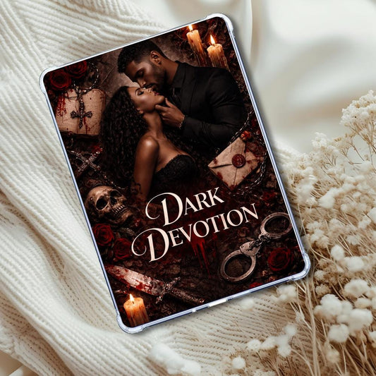 Dark Devotion Morally Gray Black Couple: Kindle or eReader Decor for Book Lovers
