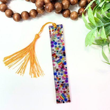 Rainbow Pride Collection (Glow in the Dark) Resin Bookmark