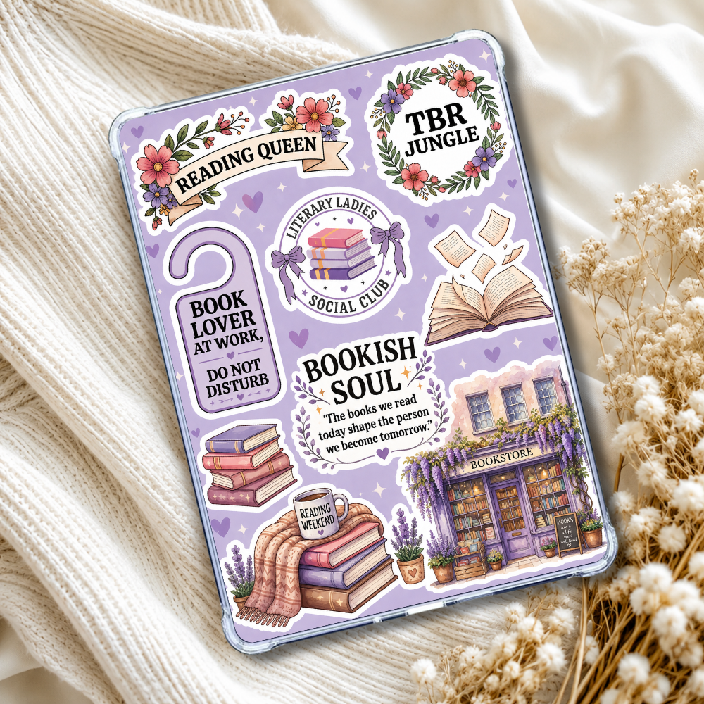 Reading Queen Kindle Insert eReader Case Decor | Accessories for Book Lovers