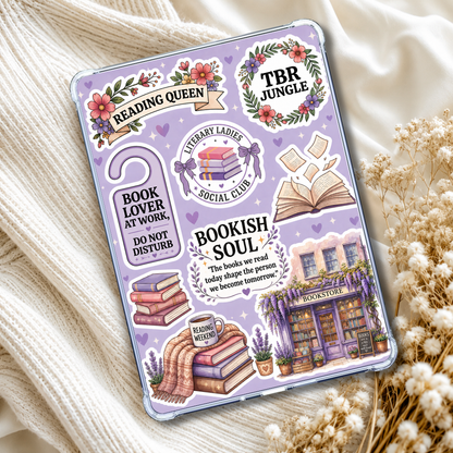 Reading Queen Kindle Insert eReader Case Decor | Accessories for Book Lovers