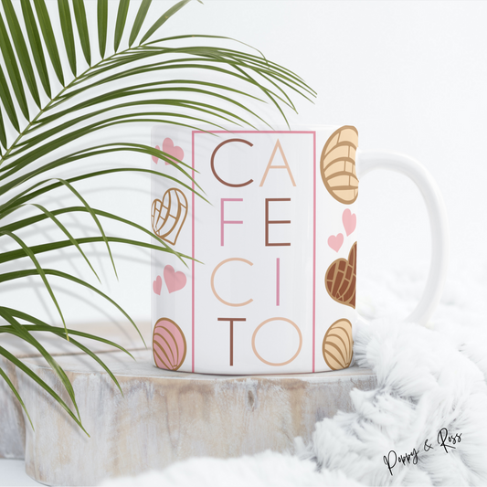 Cafecito Coffee Mug 15 Oz