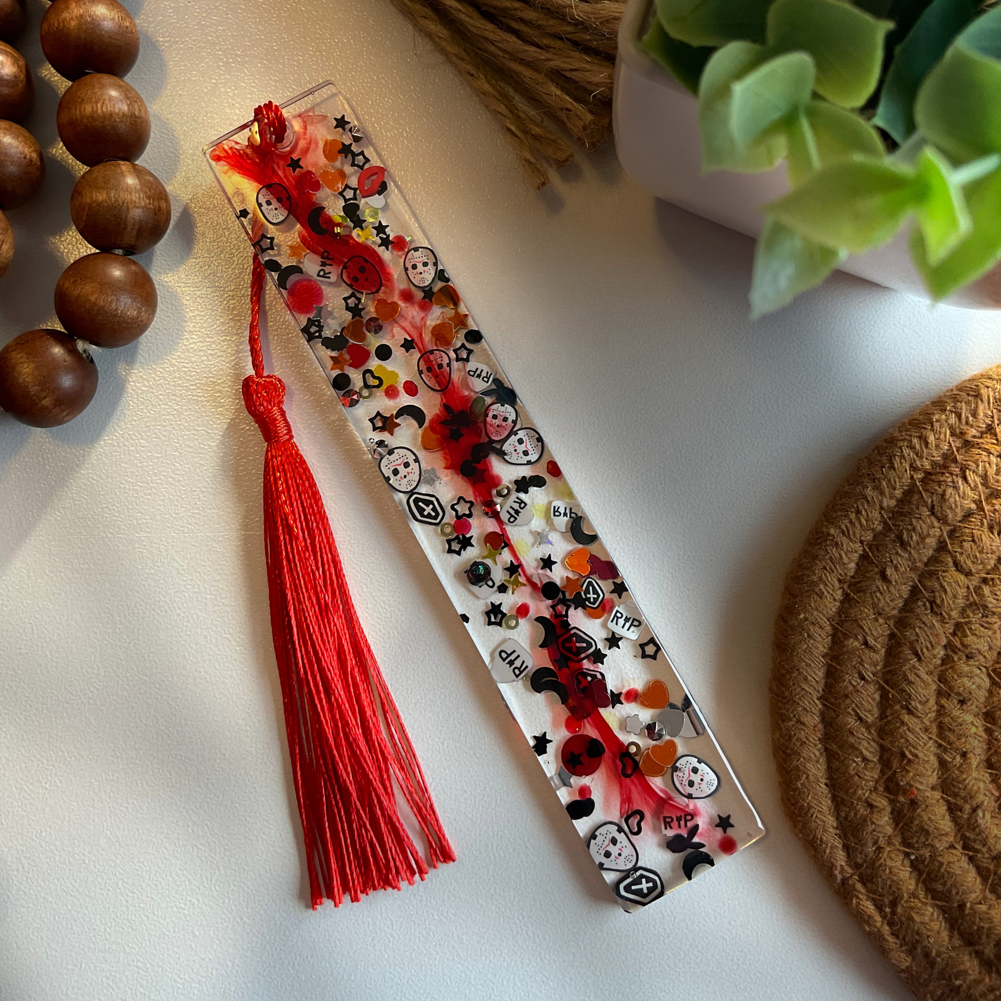Camp Slasher Lake Resin Bookmark | Bookish Accessories