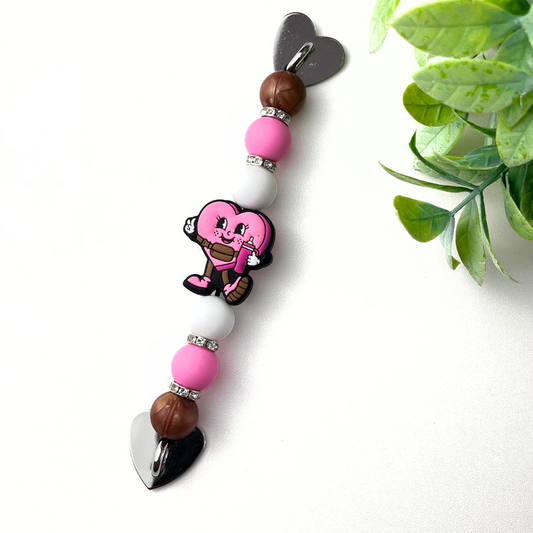 Bestie Heart Kindle Strap | Bookish Accessories