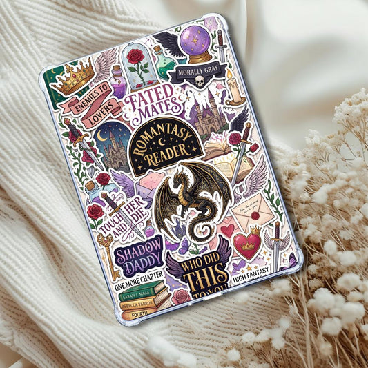 Romantasy Reader Gem Color: Kindle or eReader Decor for Book Lovers