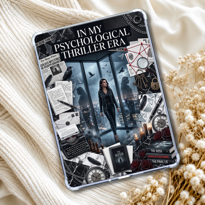 Psychological Thriller Kindle Insert eReader Case Decor | Accessories for Book Lovers