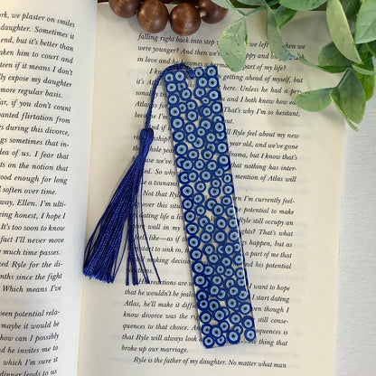 Blue Eye (Evil Eye) Resin Bookmark