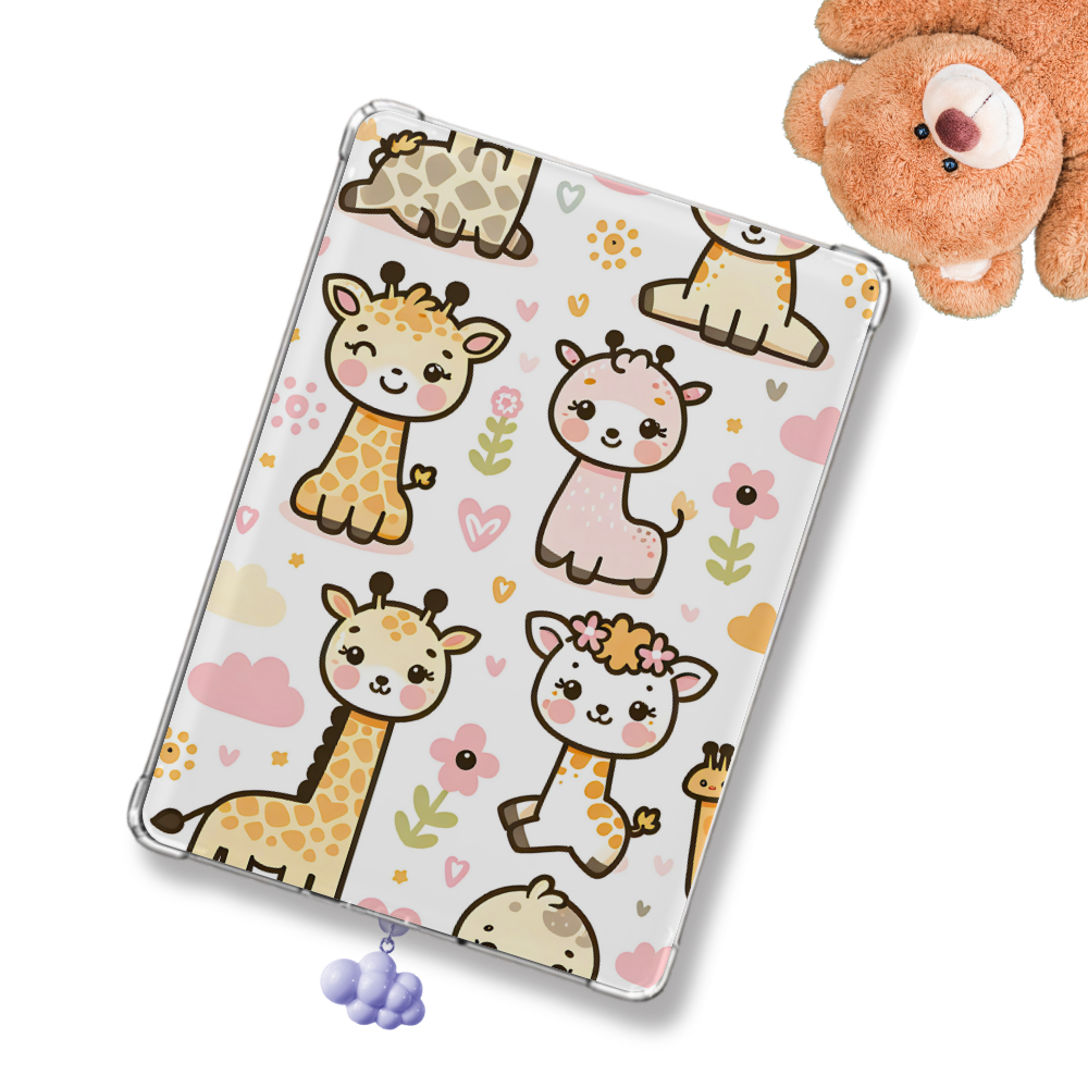 Kids Sticker Look Kindle Insert for Clear Case | Bookish Accessories