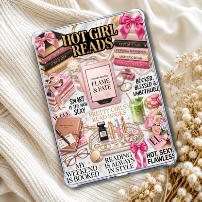 Luxe Hot Girl Kindle Insert eReader Case Decor | Accessories for Book Lovers