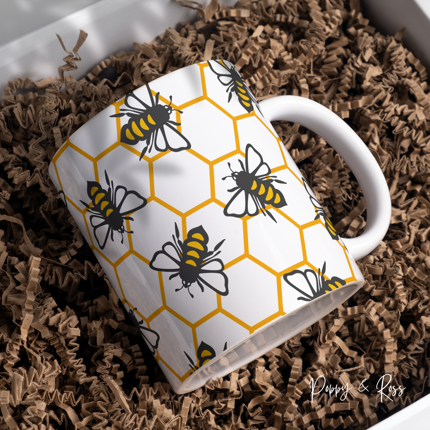 Bumble Bees Coffee Mug 15 Oz