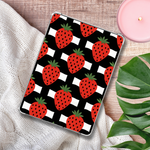 Strawberry Shimmery Holographic Insert for Clear Case | Bookish Accessories