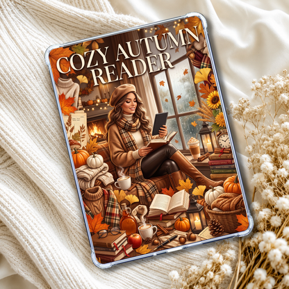 Cozy Autumn Reader Kindle Insert eReader Case Decor | Accessories for Book Lovers
